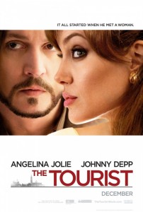 The-Tourist-movie-poster Movie poster for The Tourist, featuring Angelina Jolie and Johnny Depp