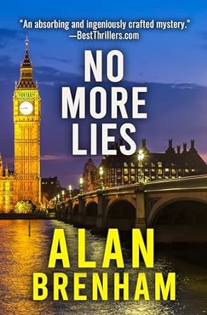 Thriller book review for No More Lies by Alan Brenham